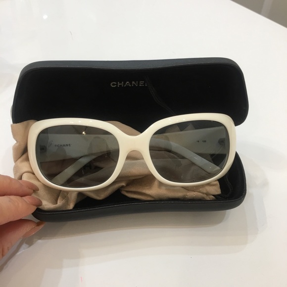 CHANEL Accessories - vintage Chanel sunglasses with crystals